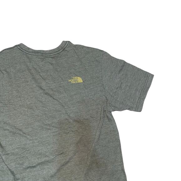 The North Face Never Stop Sleeping Around Camping Green Short Sleeve Slim Tee M - Picture 3 of 4